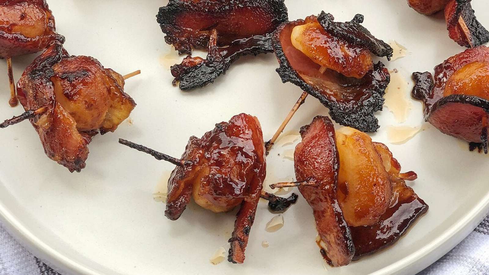 Bacon Wrapped Water Chestnuts recipe by The Urben Life.