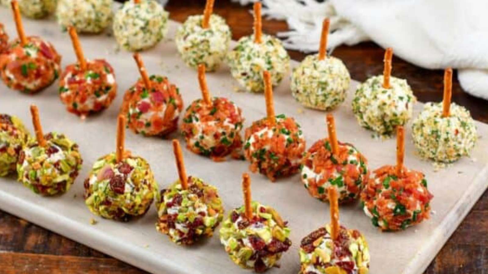 Mini Cheese Balls Trio recipe by Will Cook for Smiles.