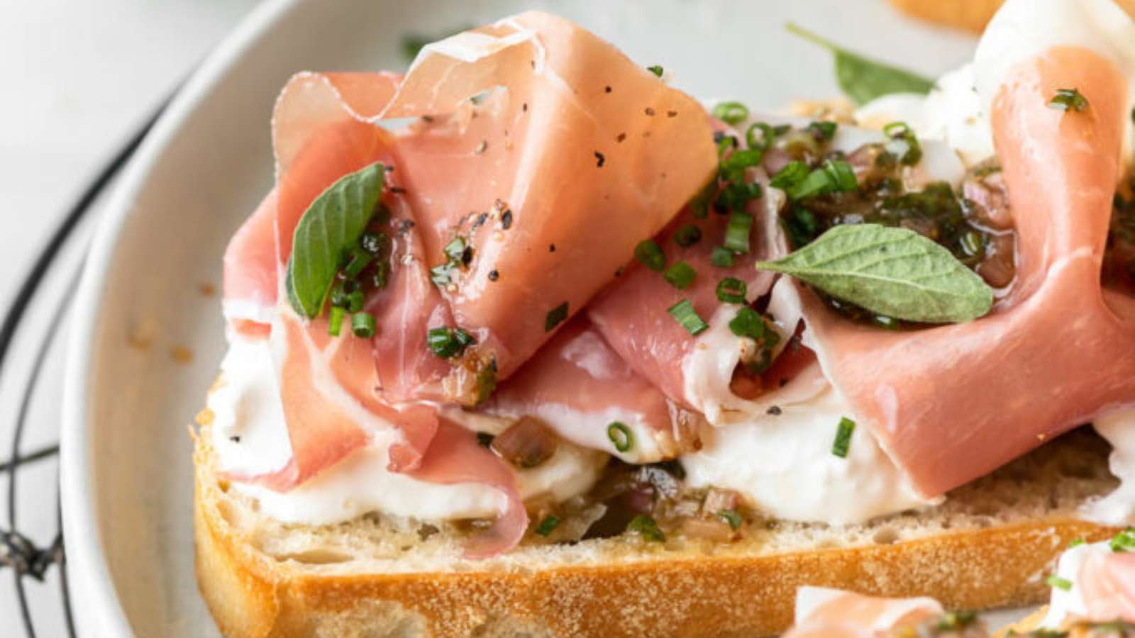 Prosciutto Bruschetta recipe by With Spice.