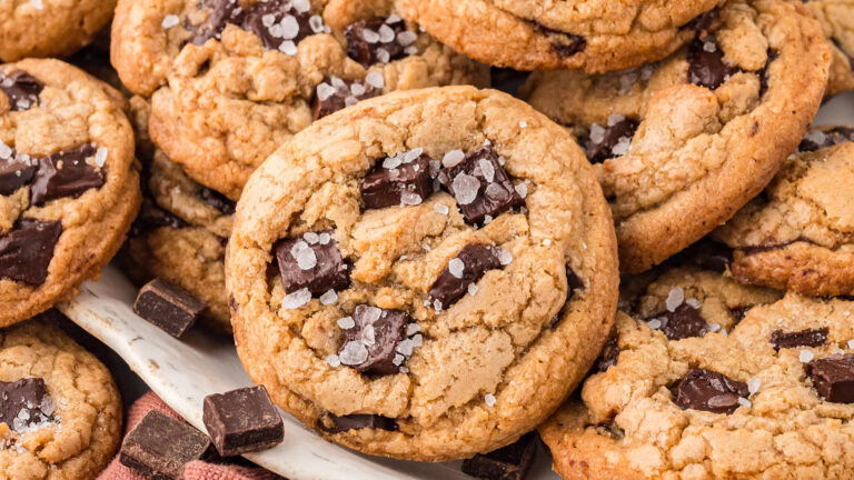 Brown Butter Chocolate Chunk Cookies recipe by Cheerful Cook.