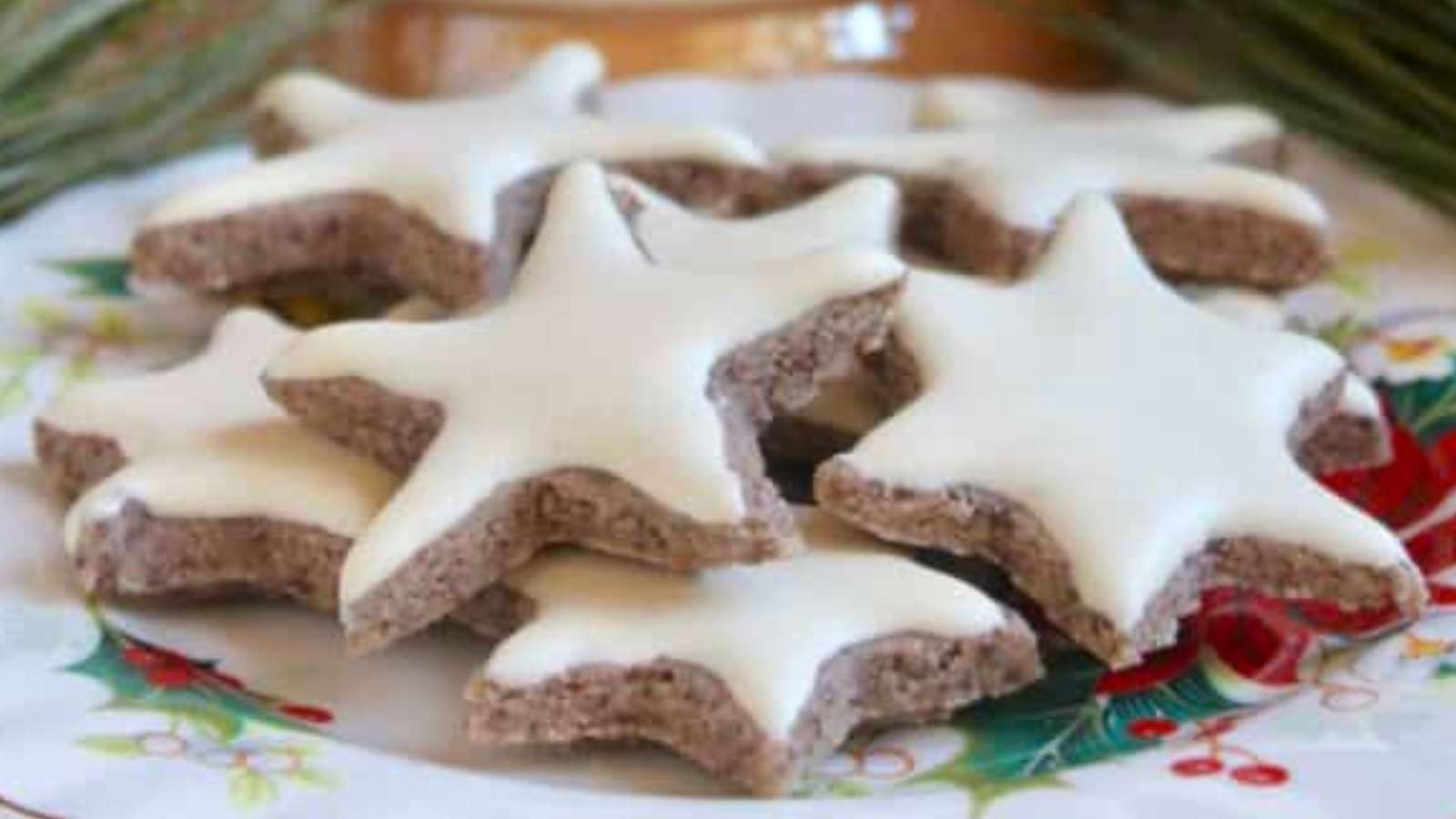 Zimtsterne: German Cinnamon Stars recipe by Christina’s Cucina.