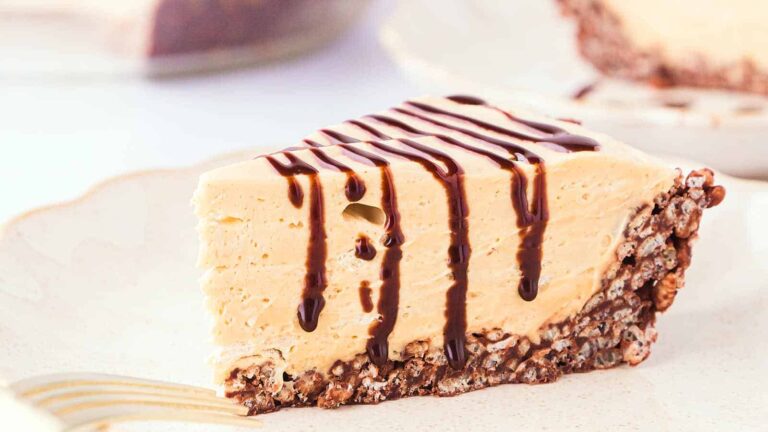No-Bake Peanut Butter Pie recipe by Cheerful Cook.