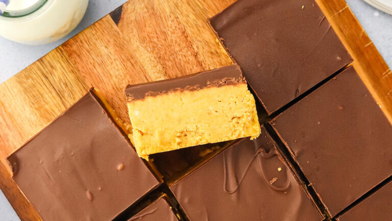 Peanut Butter Bars recipe by Cheerful Cook.