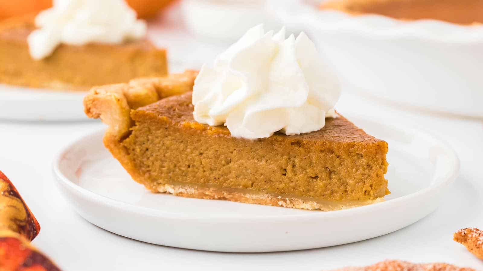 Easy Pumpkin Pie with Canned Pumpkin recipe by Cheerful Cook.