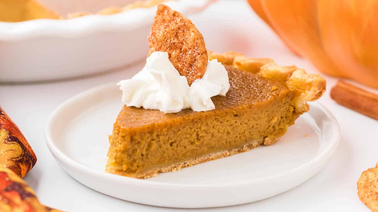 Easy Pumpkin Pie with Canned Pumpkin recipe by Cheerful Cook.
