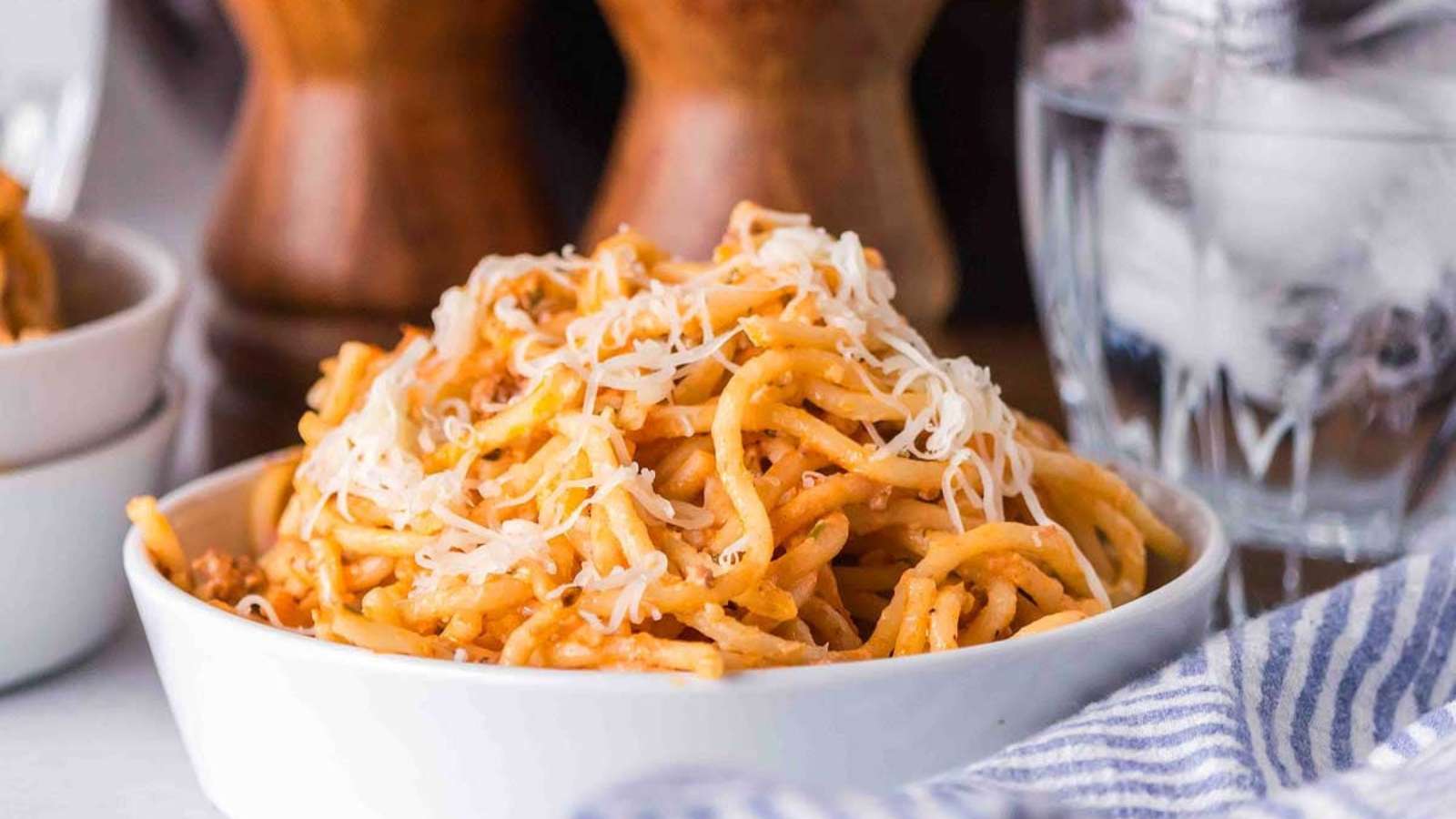 Baked Cream Cheese Spaghetti recipe by xoxoBella.
