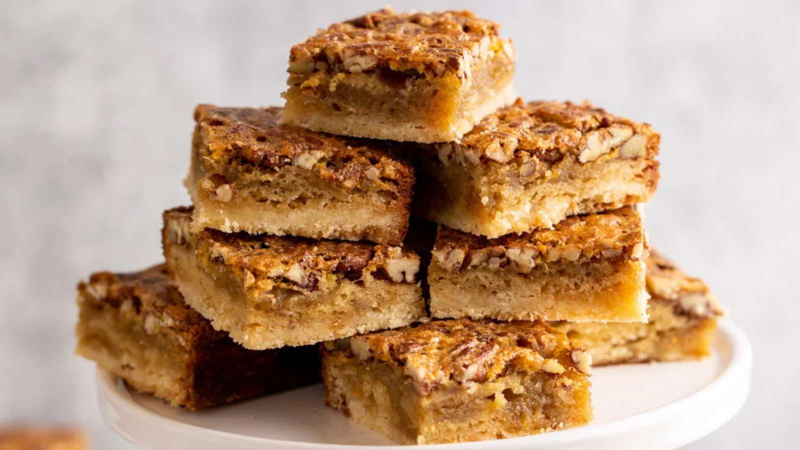 Pecan Pie Bars recipe by Beyond the Chicken Coop.