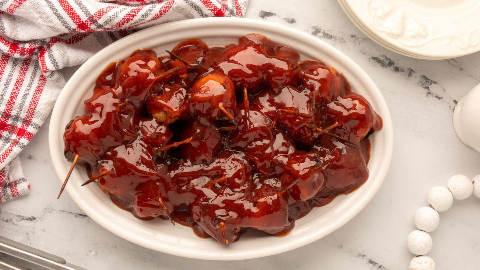 Bacon Wrapped Water Chestnuts recipe by Blackberry Babe.