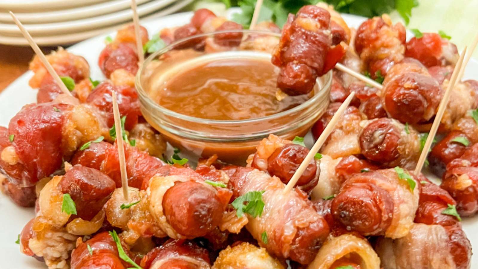 Skillet Bacon Wrapped Smokies recipe by Dutch Oven Daddy.