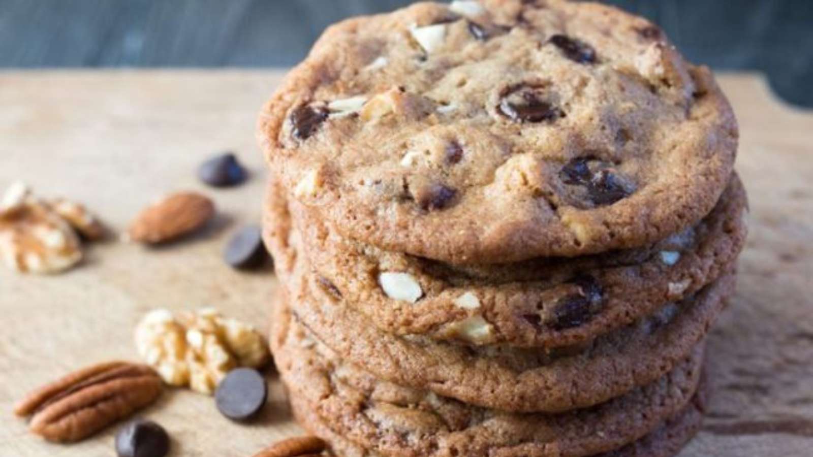 Nutty Chocolate Chip Cookies recipe by Erren’s Kitchen.