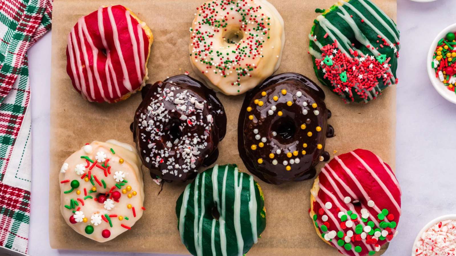 Christmas Donuts recipe by Kitchen Divas.