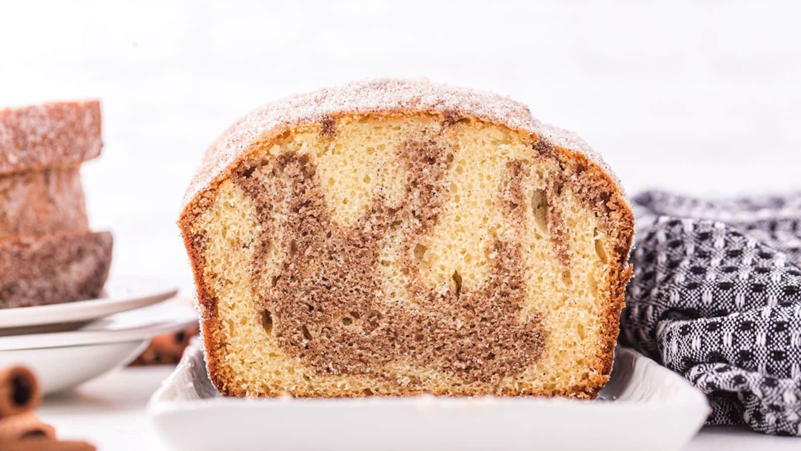 Cinnamon Swirl Donut Bread recipe by Princess Pinky Girl.