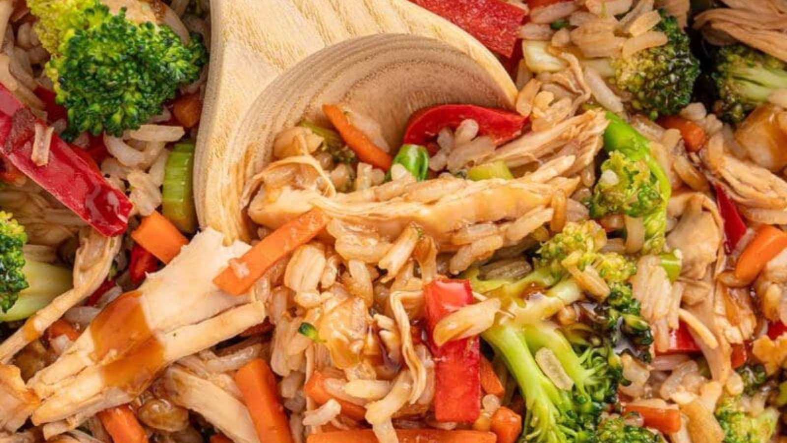 Teriyaki Chicken Casserole recipe by Princess Pinky Girl.