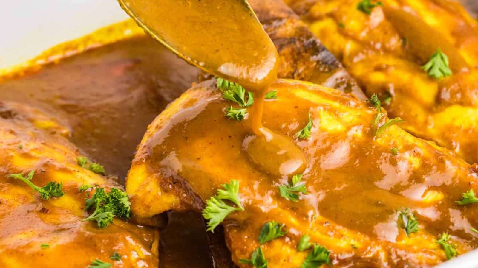 Honey Curried Chicken recipe by Simply Stacie.