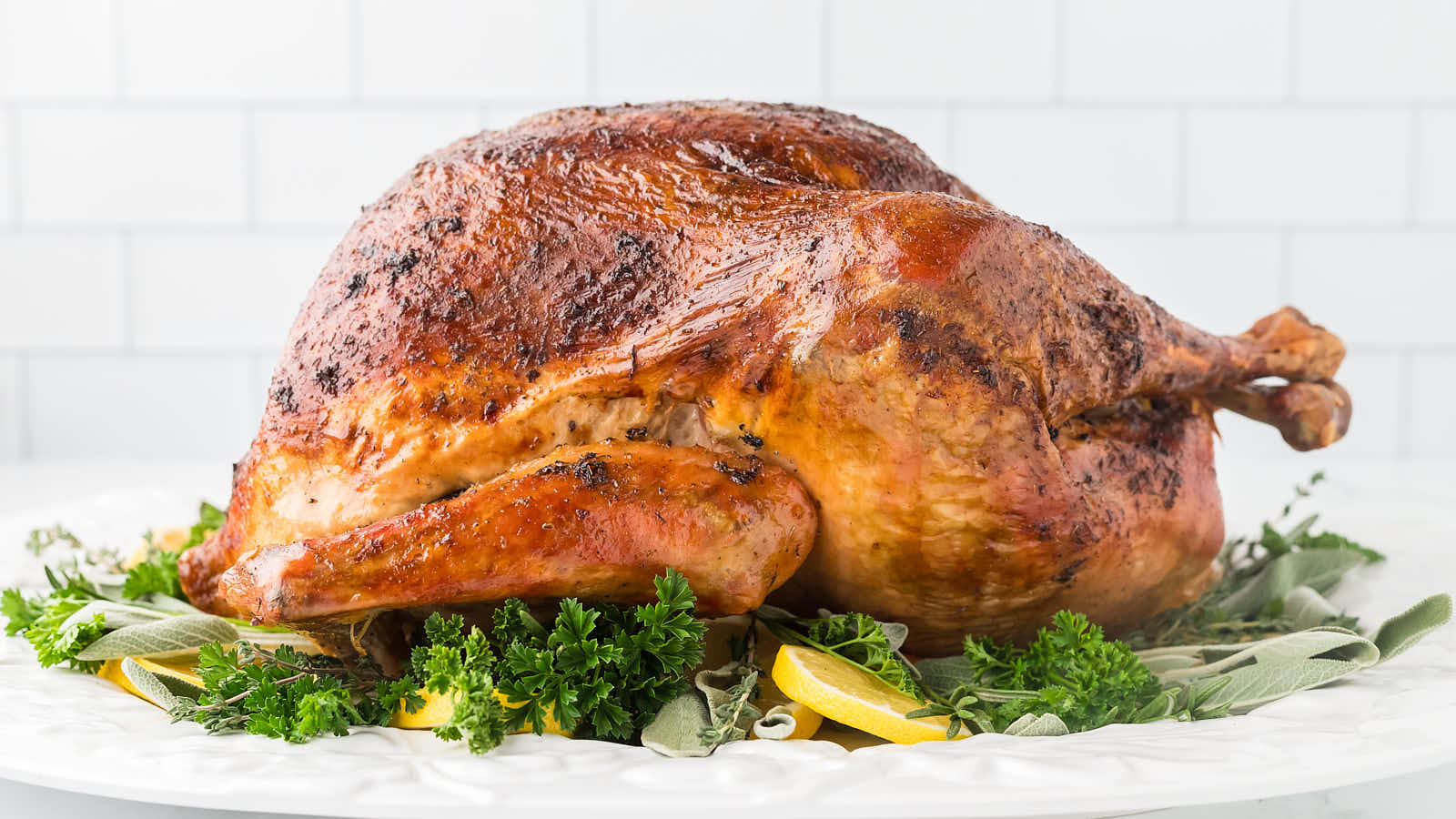 Thanksgiving Turkey recipe by Cheerful Cook.