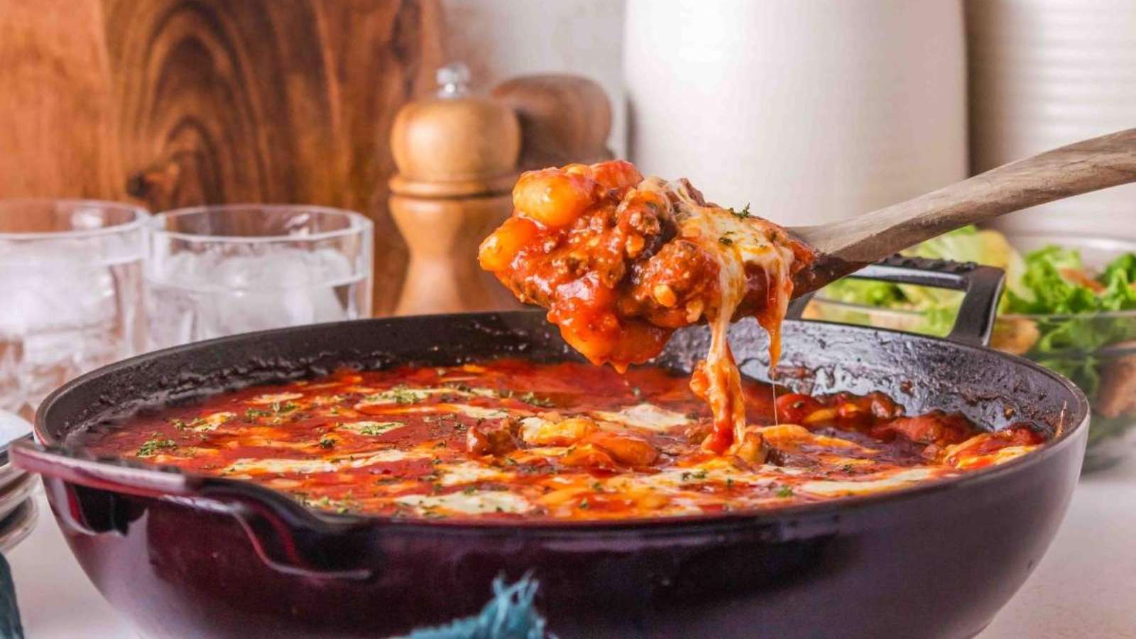 Baked Gnocchi Bolognese recipe by xoxoBella.