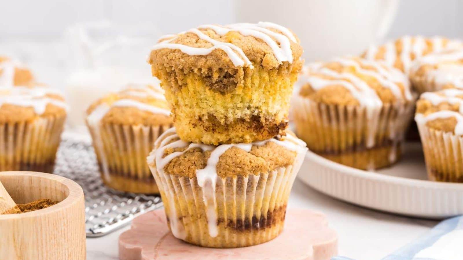 Coffee Cake Muffins recipe by xoxoBella.