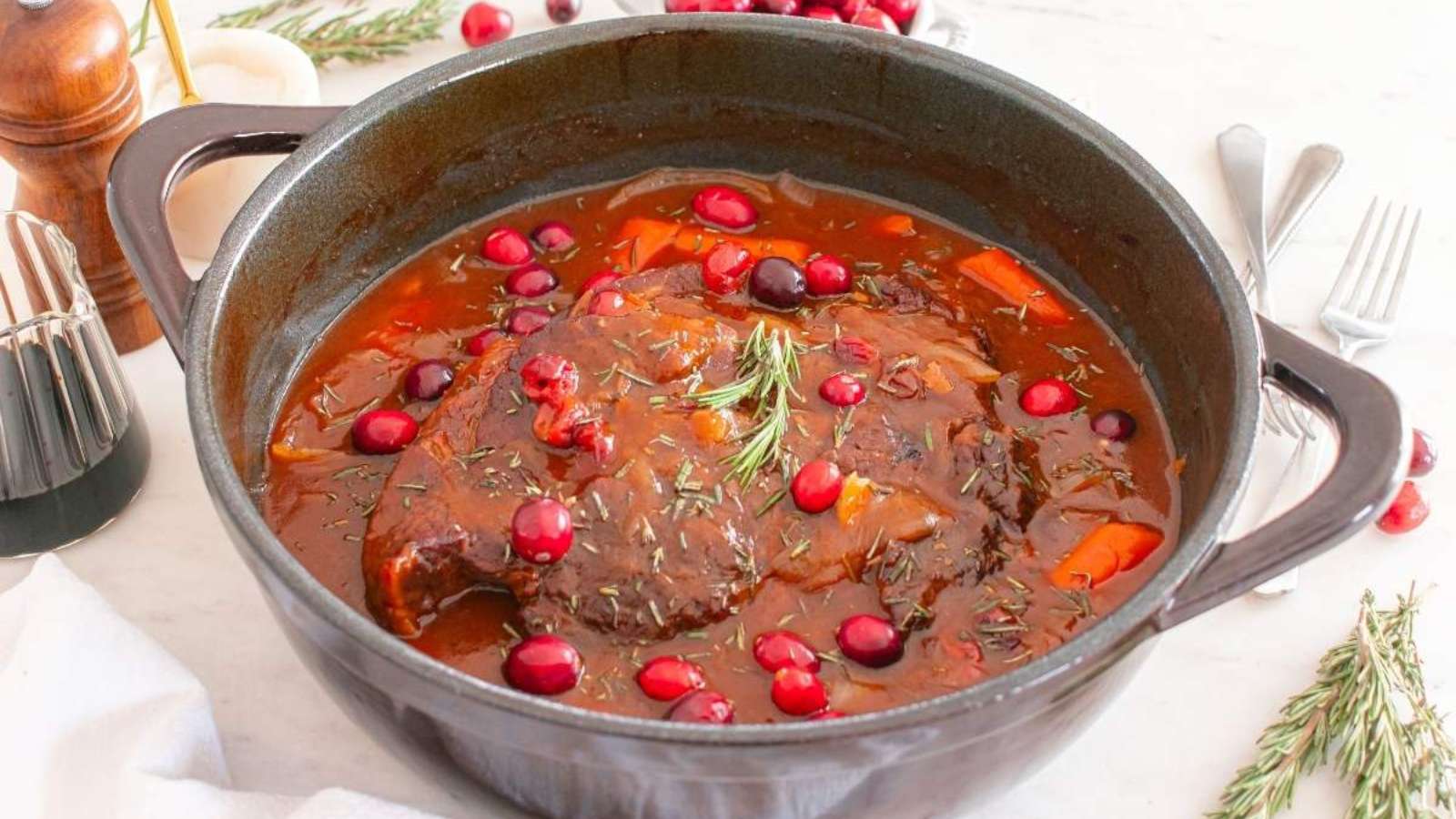 Cranberry Balsamic Roast Beef recipe by xoxoBella.