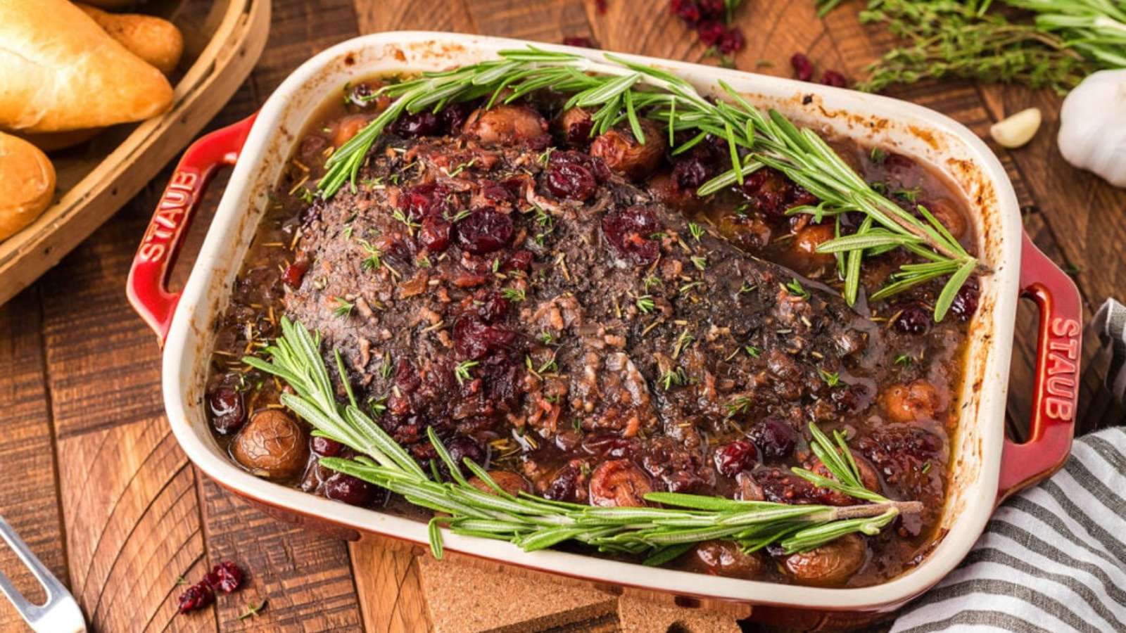Cranberry Holiday Beef Brisket recipe by xoxoBella.