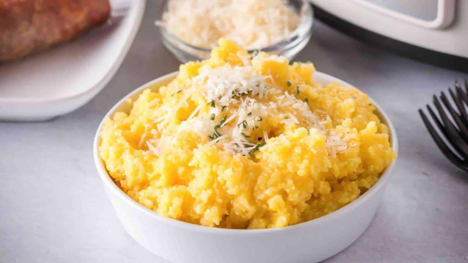 Slow Cooker Polenta recipe by xoxoBella.