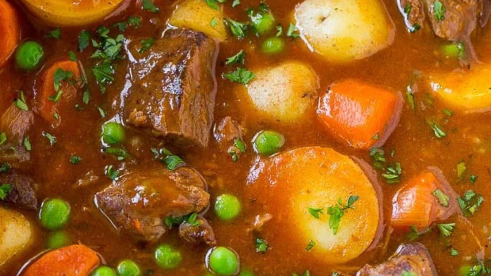 Slow Cooker Beef Stew recipe by Dinner at the Zoo.