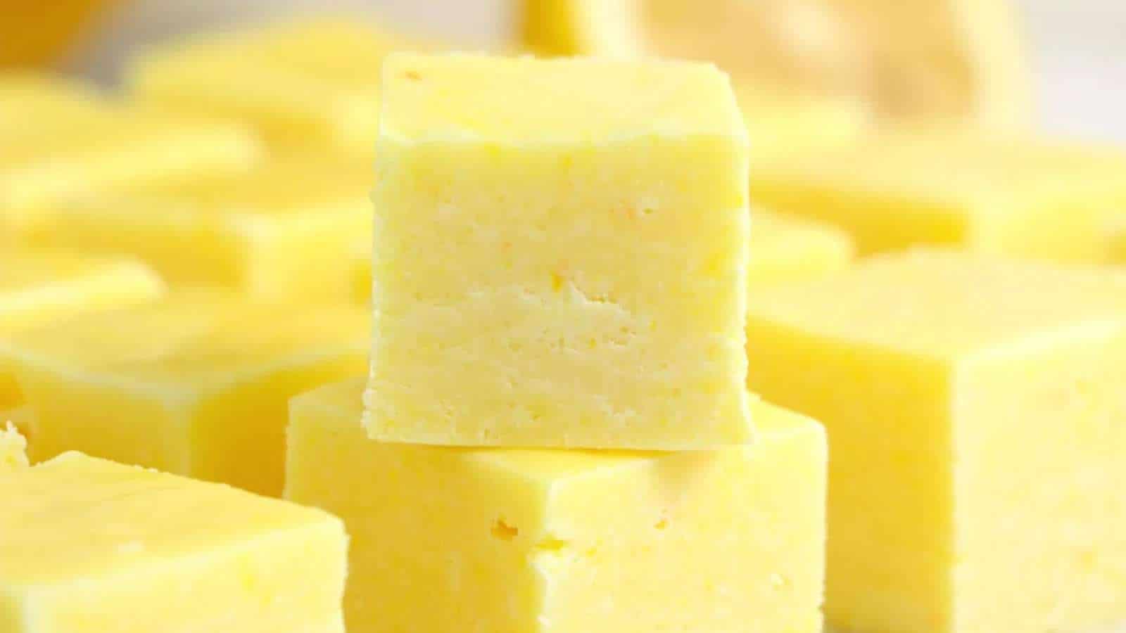 Lemon Fudge recipe by Kitchen Divas.