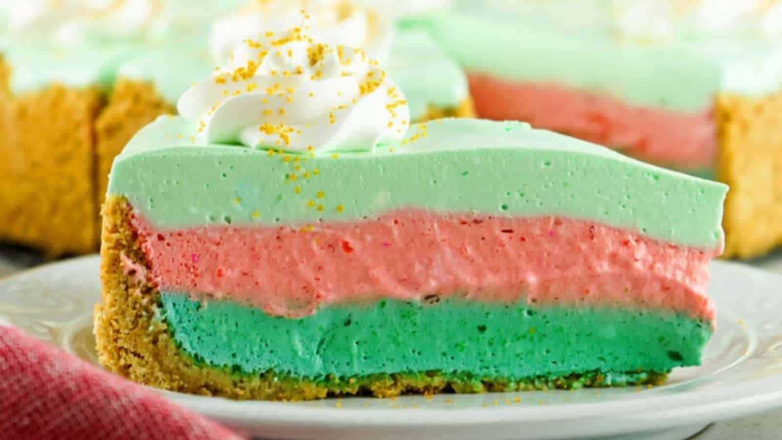 Christmas Jello Pie recipe by Princess Pinky Girl.