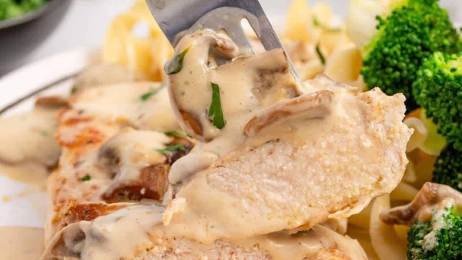 Cream Of Mushroom Chicken recipe by Princess Pinky Girl.