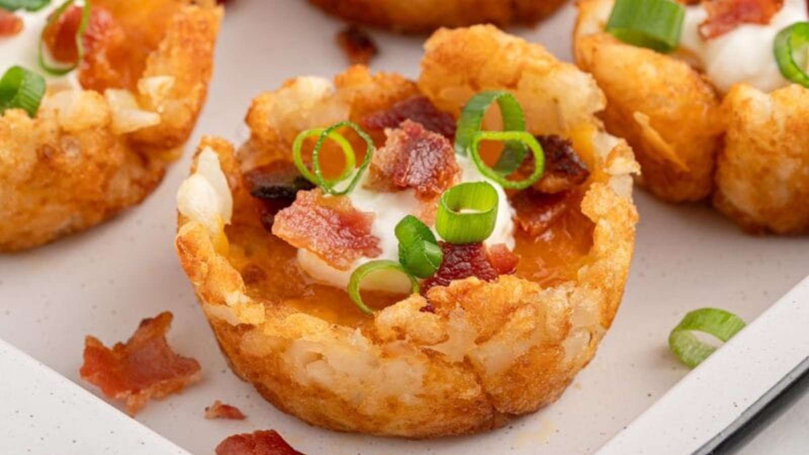 Tater Tot Cups recipe by Princess Pinky Girl.