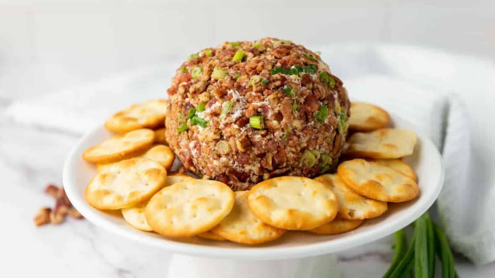 Pecan Cheese Ball recipe by Seasonal Cravings.