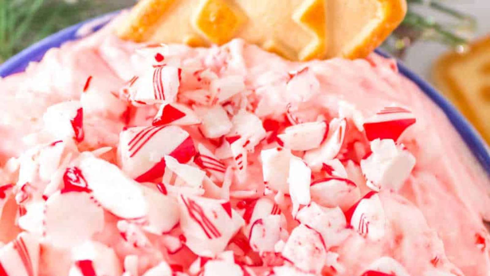 Candy Cane Dip recipe by Simply Stacie.