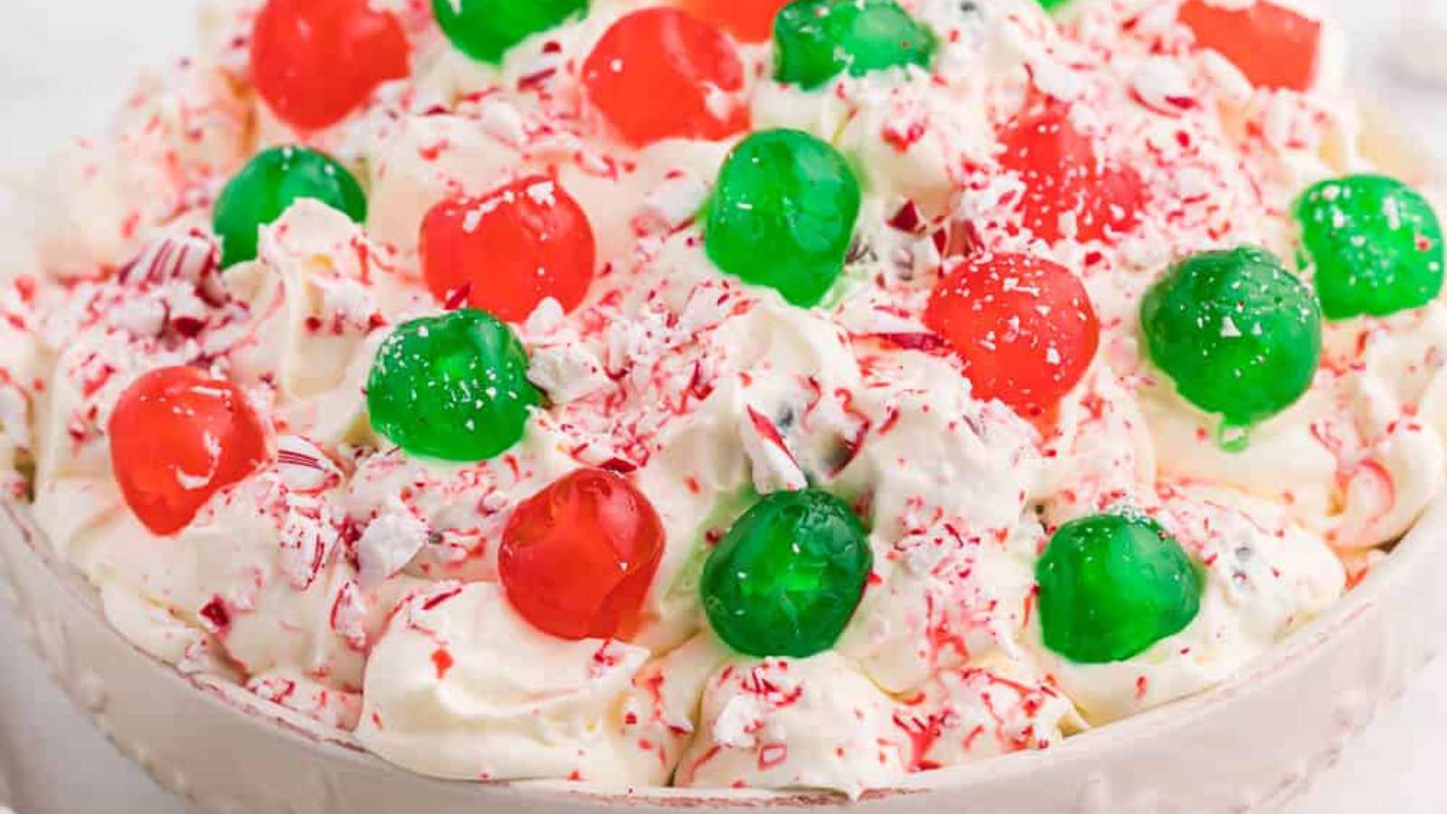 Christmas Fluff recipe by Simply Stacie.