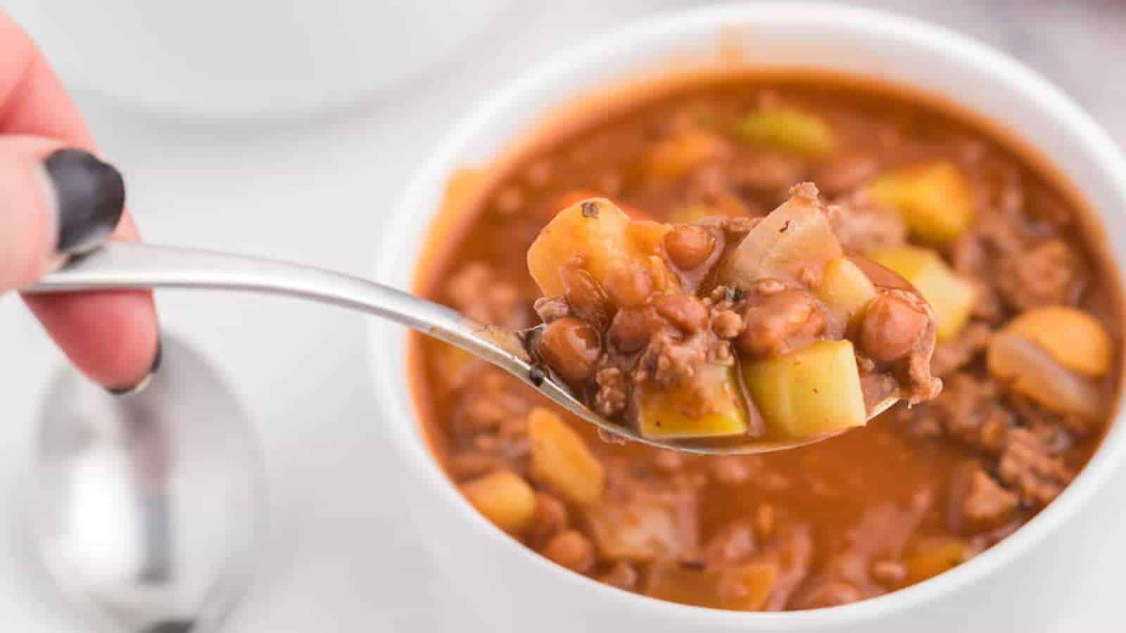 Hodge Podge Soup recipe by Simply Stacie.