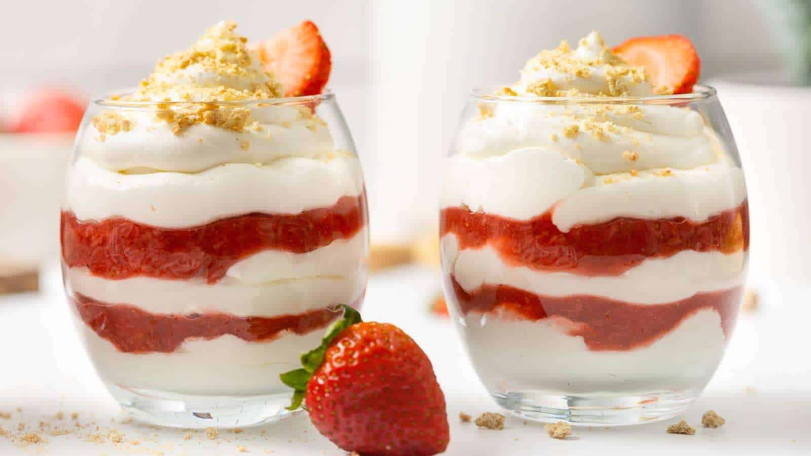 Strawberries and Cream recipe by Tessie's Table.
