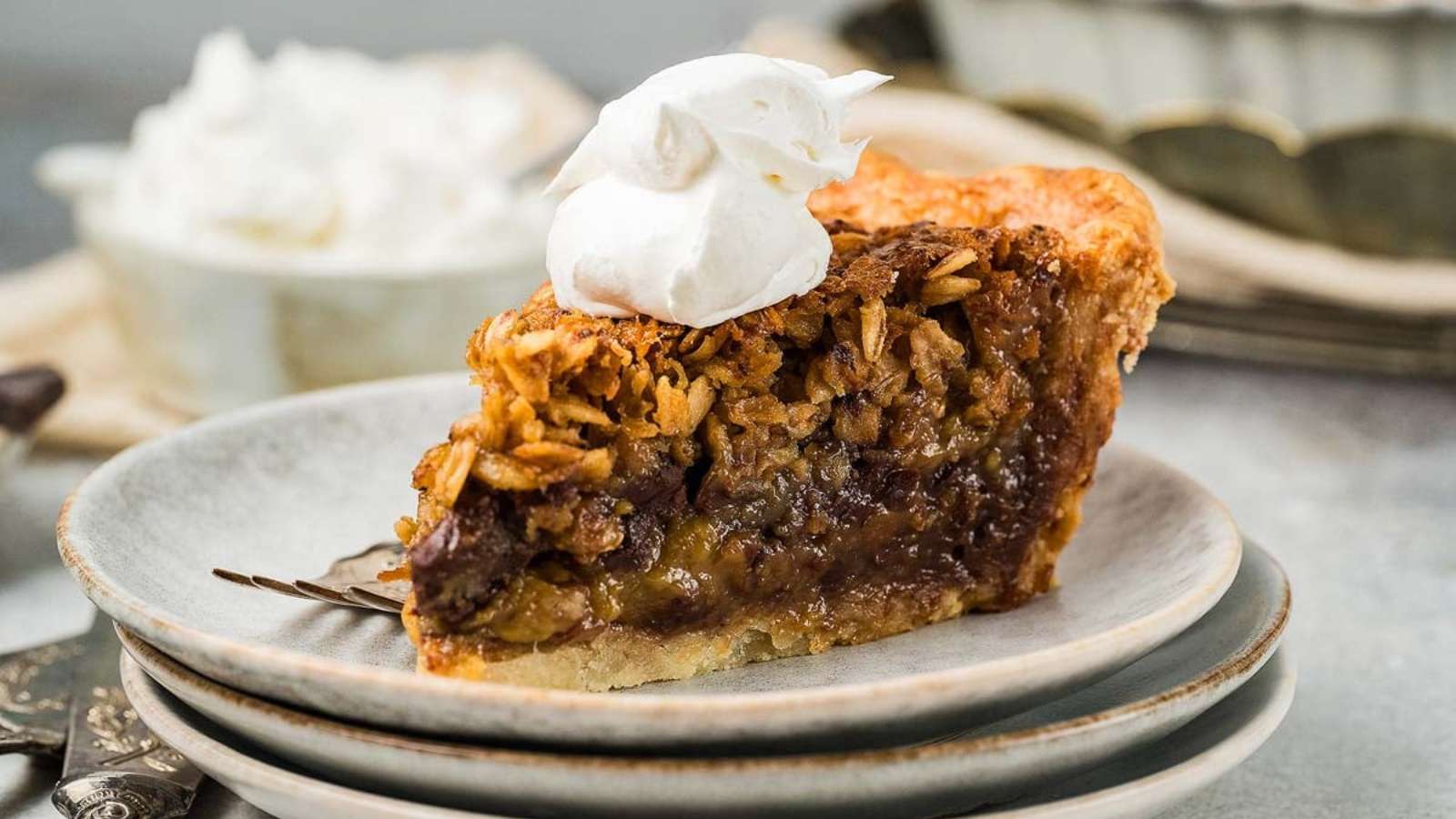 Black Bottom Oatmeal Pie recipe by xoxoBella.