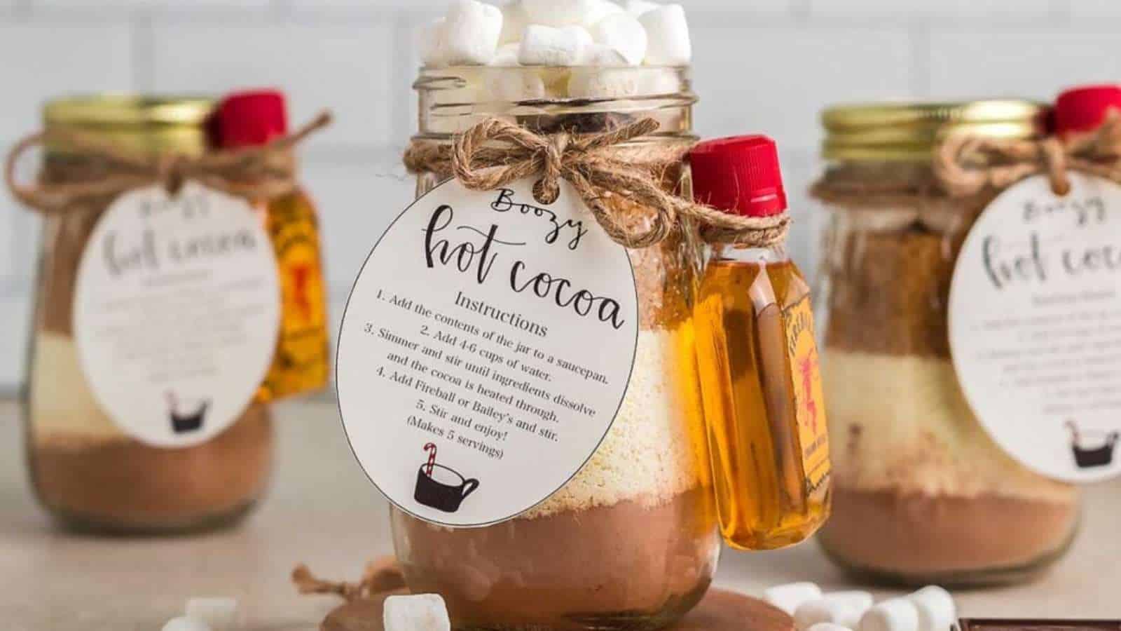 Boozy Hot Chocolate Gift Kit recipe by xoxoBella.