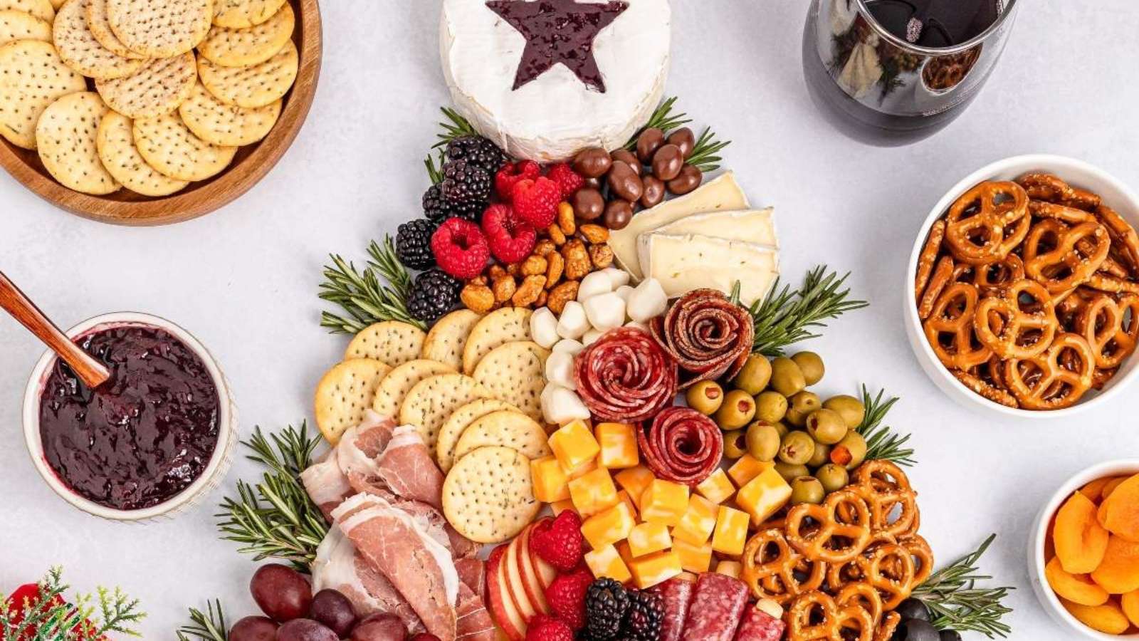 Christmas Tree Charcuterie Board recipe by xoxoBella.