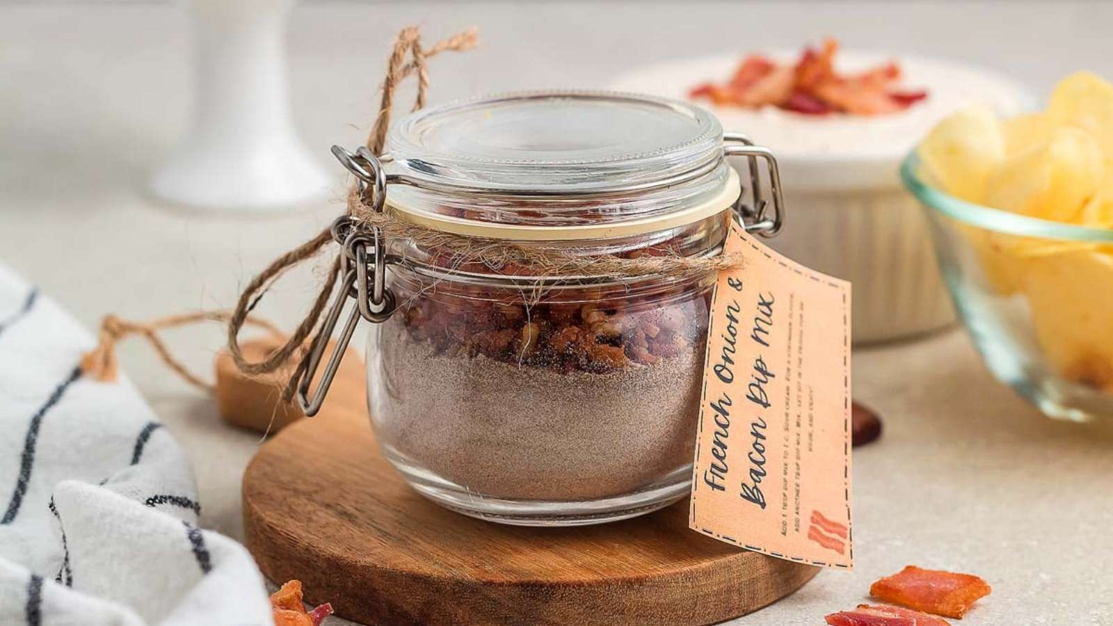 French Onion Bacon Dip Mix recipe by xoxoBella.