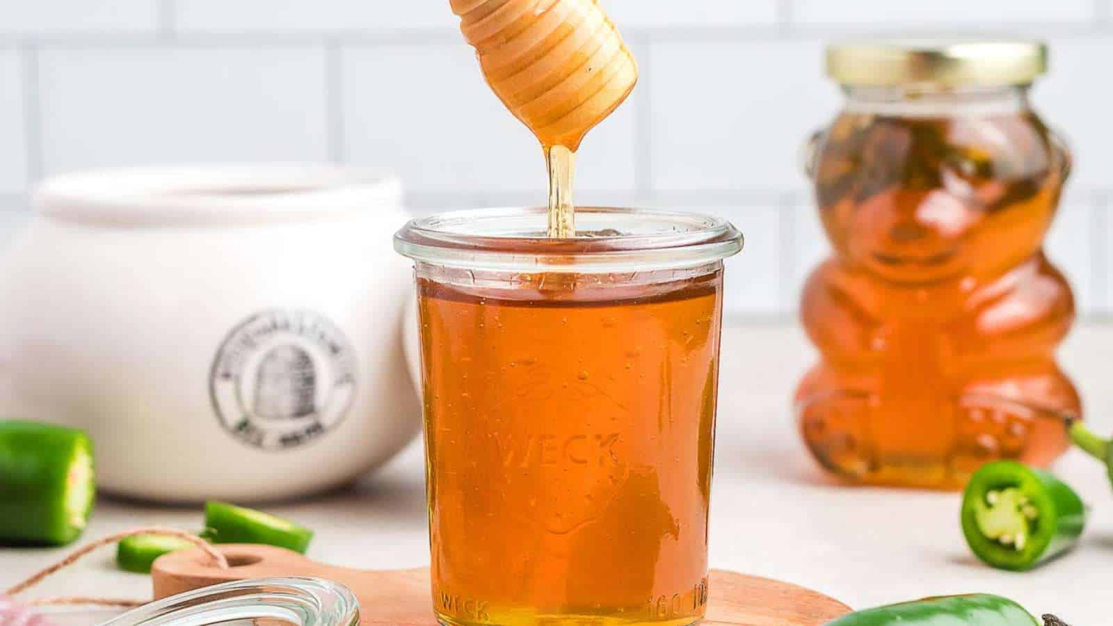 Jalapeño Hot Honey recipe by xoxoBella.