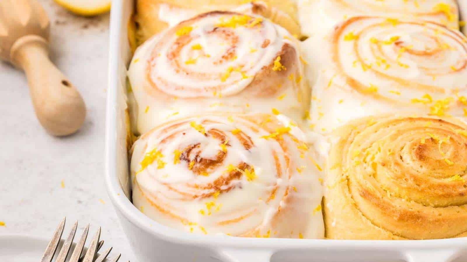 Lemon Sweet Rolls recipe by xoxoBella.
