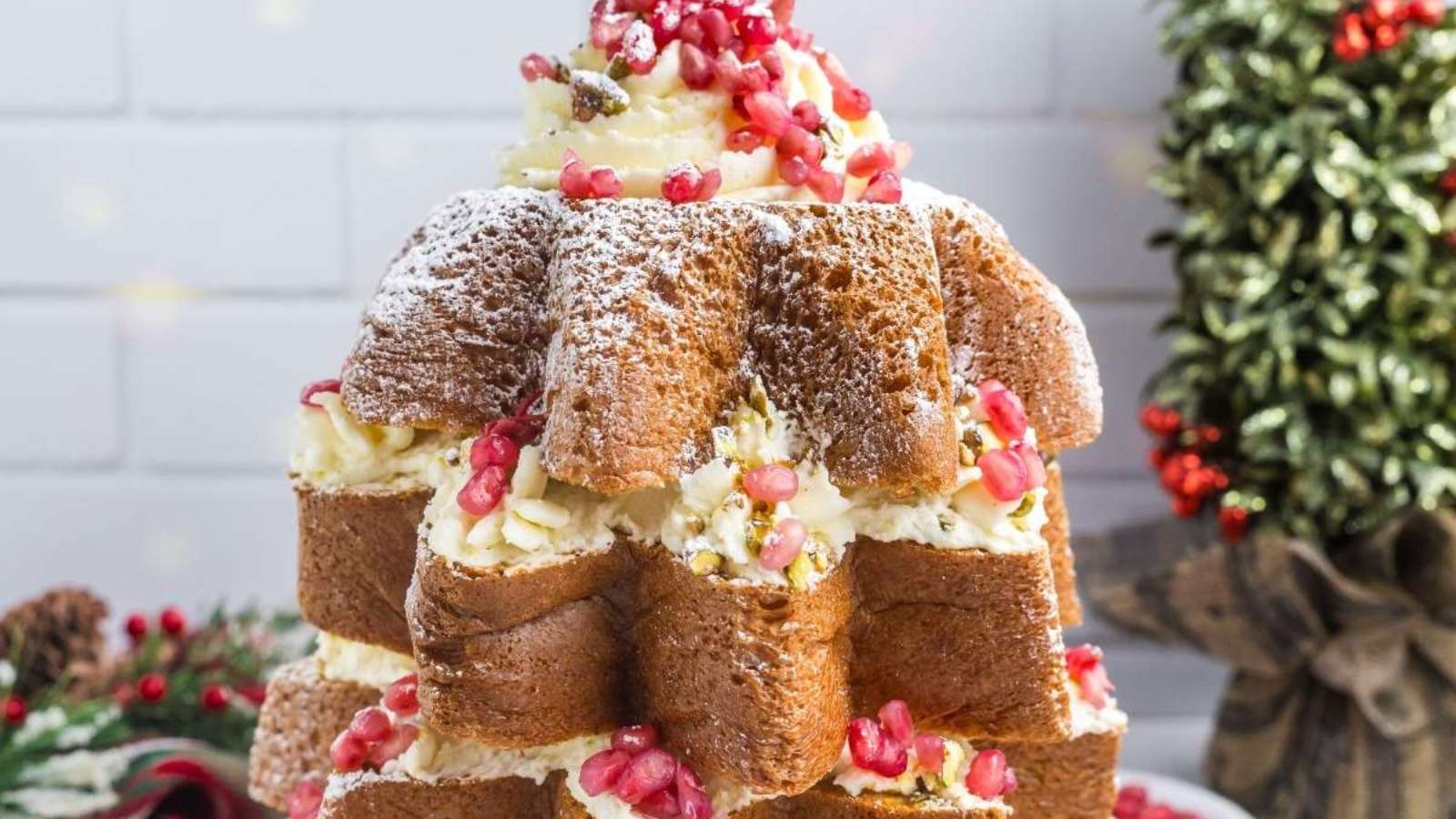 Pandoro Christmas Tree Cake recipe by xoxoBella.