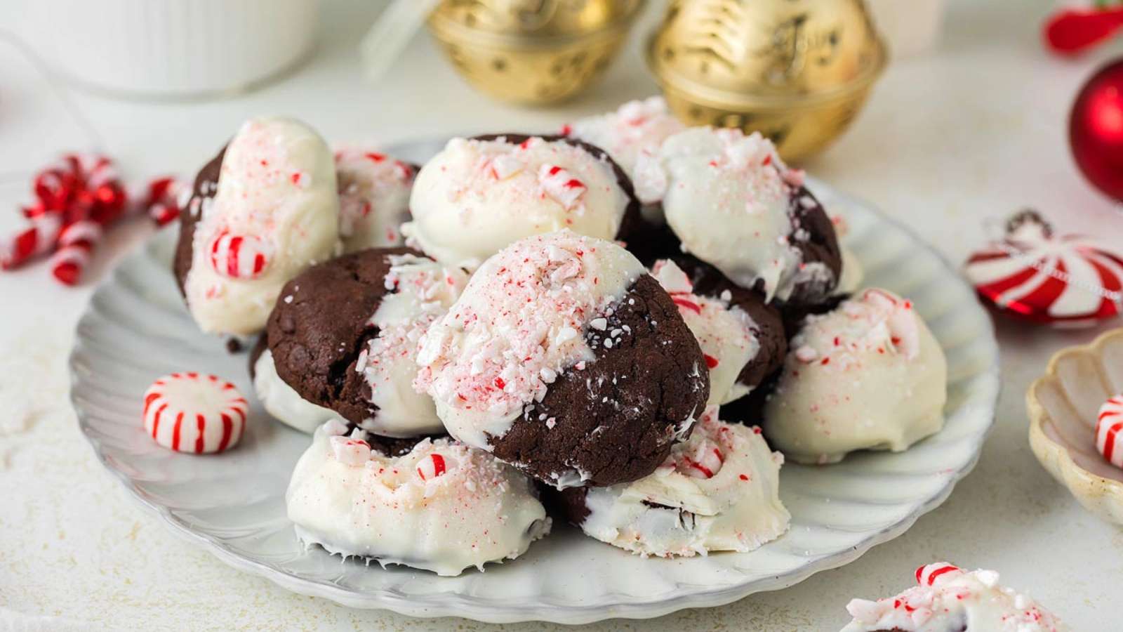 Peppermint Mocha Cookies recipe by xoxoBella.