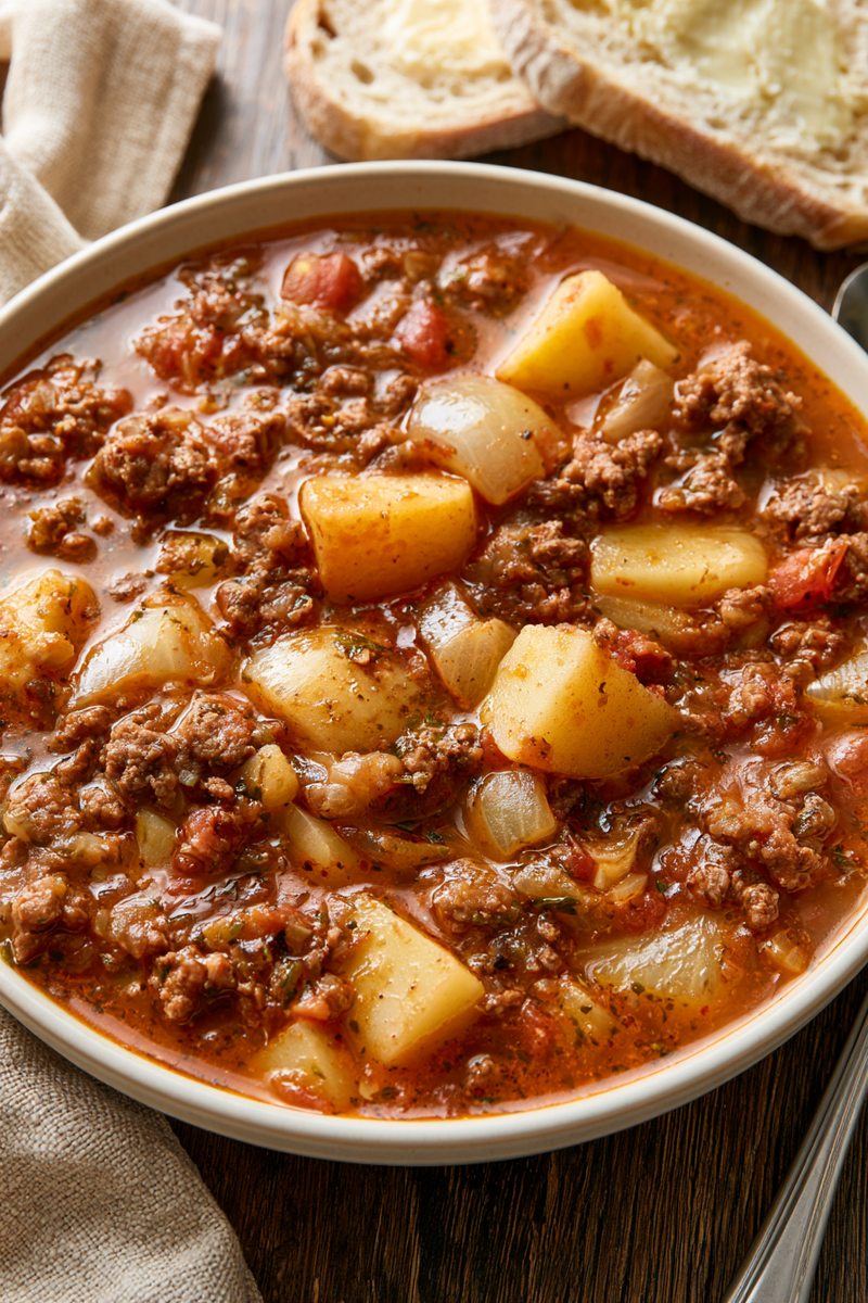 Slow Cooker 4 Ingredient Mulligan Stew 1