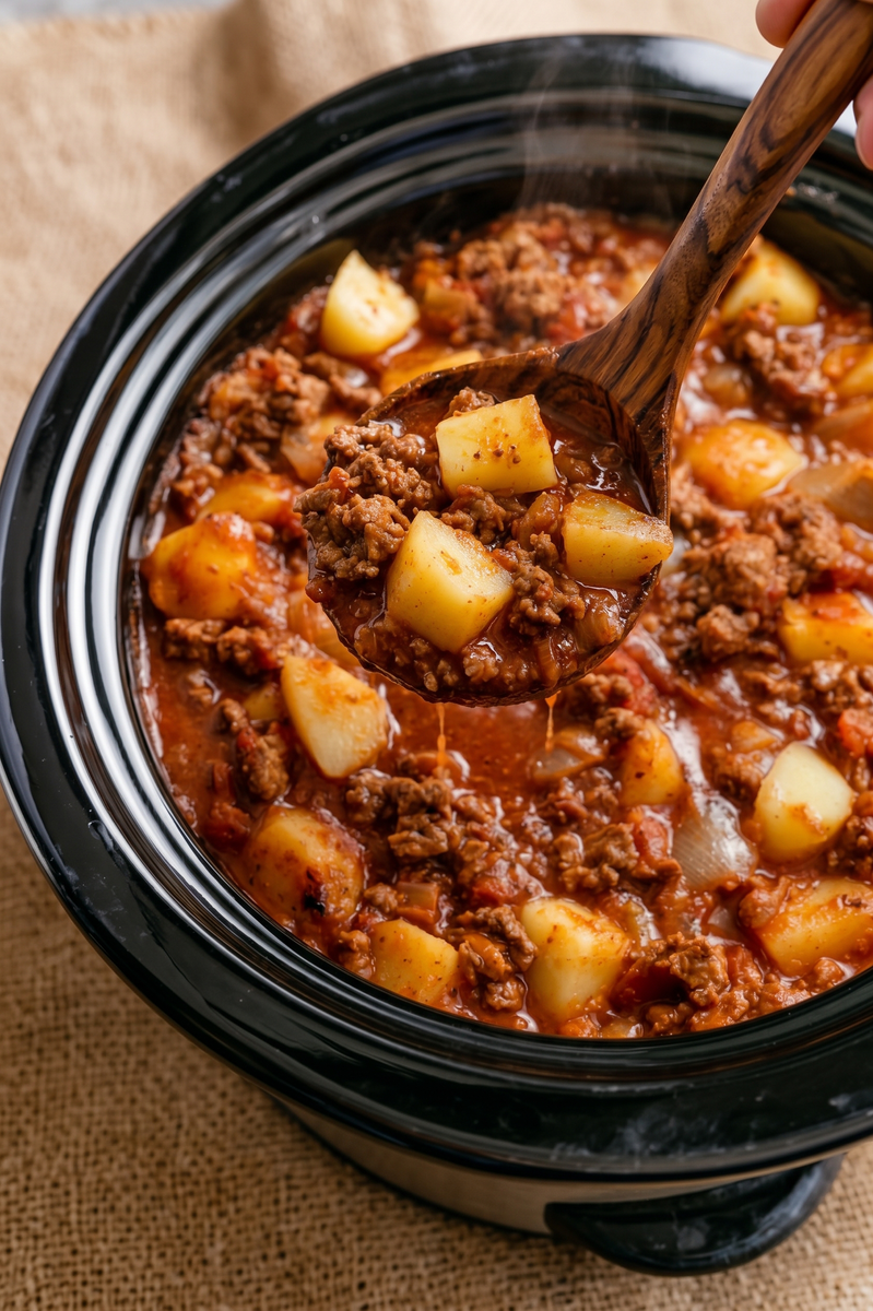 Slow Cooker 4 Ingredient Mulligan Stew 4